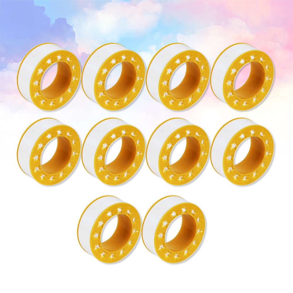 Ptfe Tape Thread - เทปปิดผนึกเกลียว PTFE คุณภาพสูง 10 ม้วน กันน้ำ