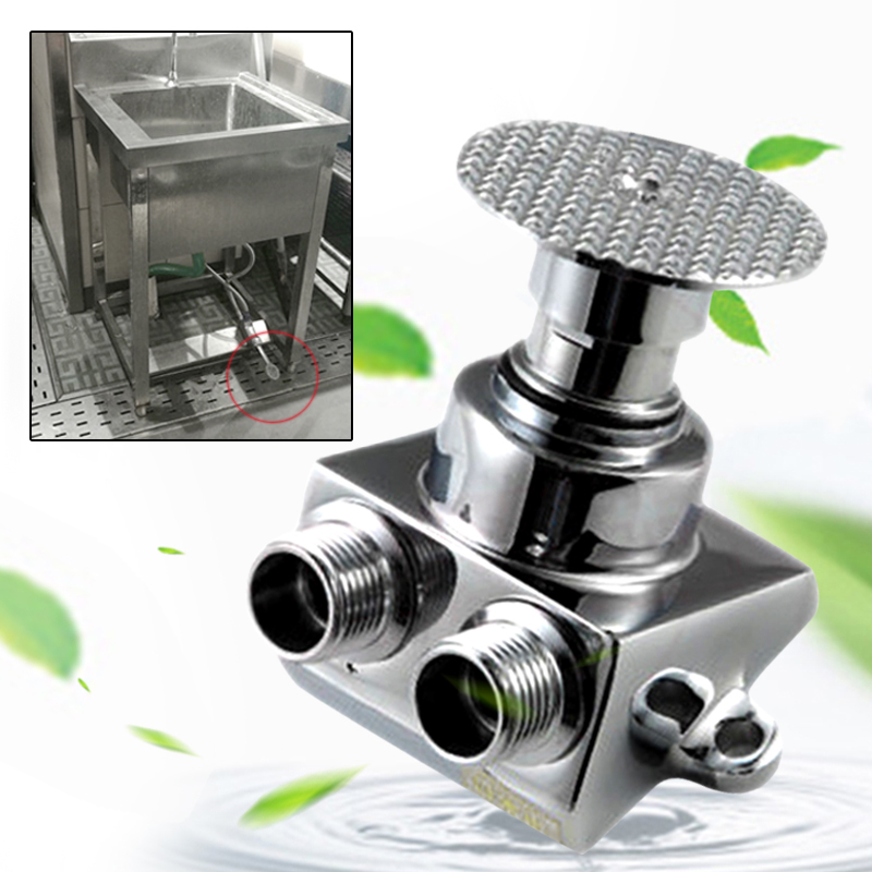 วาล์วเท้าเหยียบ1ชิ้นแป้นเหยียบ - Basin Mixer Cartridge บทวิจารณ์และราคา