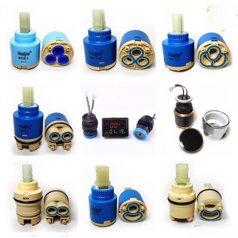 1pcs 28 มม./35 มม./40 มม.น้ําก - Basin Mixer Cartridge บทวิจารณ์และราคา