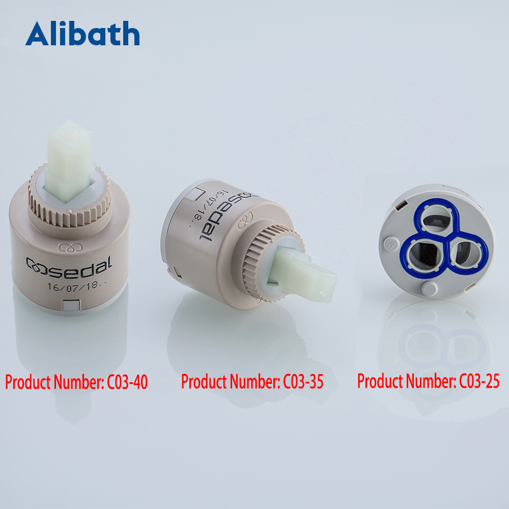 ตลับก๊อกน้ำเซรามิกขนาด25มม./35 - Basin Mixer Cartridge บทวิจารณ์และราคา